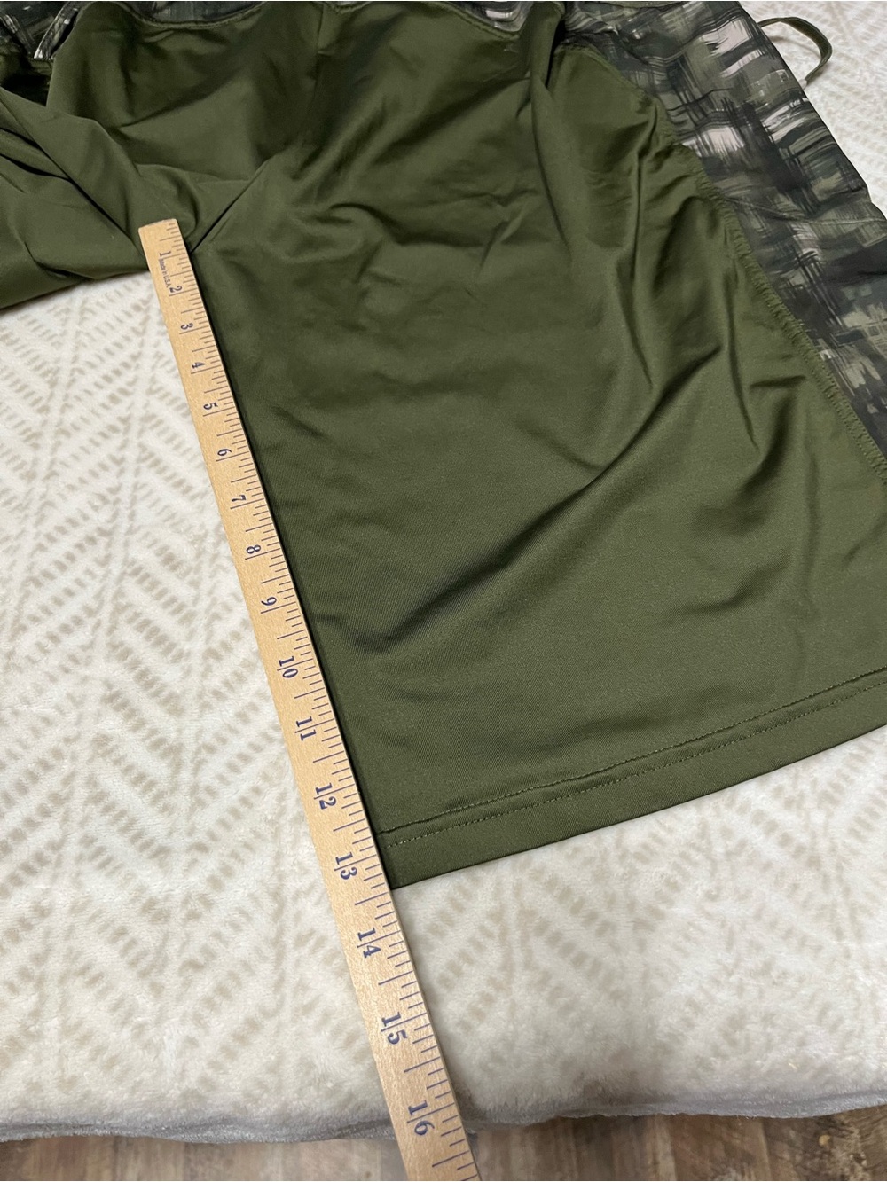 Hylete Men’s XXL Olive Green Athletic Drawstring Shorts - Picture 7 of 7
